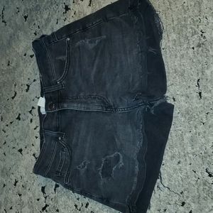 H&M Distressed Denim Shorts